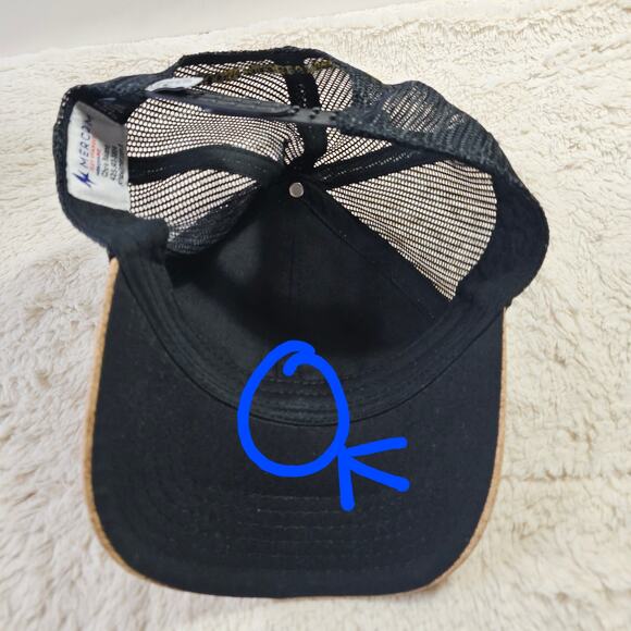 Drink Wine From Here in‎ Oregon Hat. Cork Brimmed Mercom Baseball Mesh Snapback - Picture 5 of 8